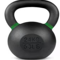 Kettlebell en fonte de qualité supérieure pour la musculation, équipement de salle de sport à domicile, accessoires de fitness en stock pour l'exercice