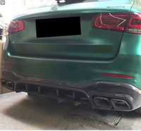Kit de carrosserie de diffuseur arrière en fibre de carbone de haute qualité pour Mercedes Benz GLC 63 X253