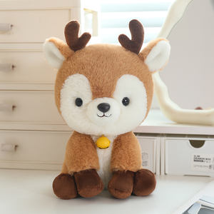 Peluche di <span class=keywords><strong>Cervo</strong></span> Personalizzato di Alta Qualità, Super Morbido con Imbottitura in Cotone PP, Regalo per Bambini e Fidanzate - Product Image 2