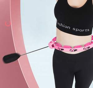 Anneau Hula <span class=keywords><strong>de</strong></span> perte <span class=keywords><strong>de</strong></span> poids détachable Intelligent, <span class=keywords><strong>de</strong></span> qualité supérieure, <span class=keywords><strong>pour</strong></span> l'entraînement en intérieur et en extérieur - Product Image 2