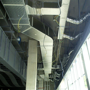 HVAC cách nhiệt sợi thủy tinh ban Ống phải đối mặt với FSK hoặc mô thủy tinh màu đen trên một mặt được sử dụng cho cách nhiệt bên ngoài - Product Image 5