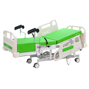 Производитель Hebei, Электрический гинекологический операционный стол, кровать для доставки из нержавеющей стали, кровать для акушерского осмотра - Product Image 5