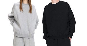 Pull épais 500G avec couche d'air et doublure polaire. <span class=keywords><strong>Coupe</strong></span> segmentée déstructurée vintage. Pull ample à col rond - Product Image 6