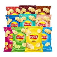 Chips de pommes de terre soufflées salées et nutritives, en gros, directement de l'usine, nourriture chinoise exotique, sachet de 70g, collations asiatiques