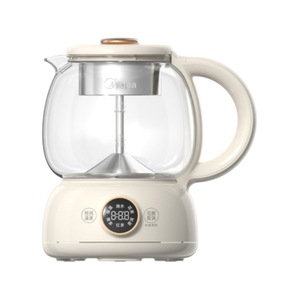 เครื่องชงชาไฟฟ้ามีเดีย 1 ลิตร พร้อมระบบควบคุมอุณหภูมิ ปิดอัตโนมัติ สีแอปริคอท - Product Image 1