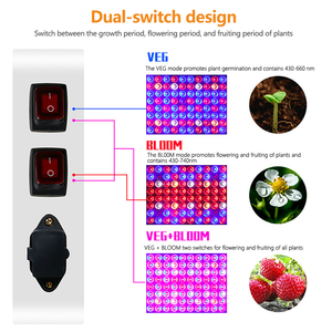 2020 Lumen LED doppio interruttore impianto per interni per la luce Full spettro VEG fiore dimmerabile per la coltivazione impermeabile SMD LED per la coltivazione - Product Image 3