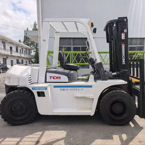 รถยกดีเซลสำหรับงานหนัก ยี่ห้อ Tcm heli komatsu ขนาด 3 ตัน 5 ตัน 7 ตัน 10 ตัน ผลิตในญี่ปุ่น พร้อมฟังก์ชั่น Side Shift เครื่องยนต์ Isuzu - Product Image 1