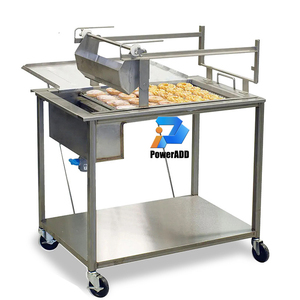 Arroseur commercial professionnel de <span class=keywords><strong>sucre</strong></span> de beignet et d'épandeur d'huile Machine de glaçage facile à utiliser Machine de casse-croûte - Product Image 2