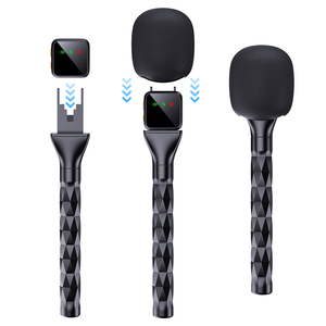 Adaptateur de microphone pour interview en direct sans tracas avec poignée confortable et large compatibilité - Product Image 1