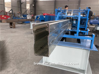 Machine de profilage à chaud Ironstar 2026 pour la fabrication de rails de guidage latéraux en profil C pour portes à enroulement, très demandée aux Philippines