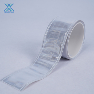 LX cao phản chiếu Băng <span class=keywords><strong>PVC</strong></span> phản chiếu cảnh báo băng cho an toàn Quần áo làm bằng bền phản chiếu Vinyl - Product Image 5