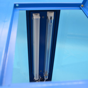 J2716 Iron Inoculation Box with Ultraviolet <b>Lamp</b> and Fluorescent <b>Lamp</b>: Middle School Biology Edible Fungus Experiment Equipment - Product Image 2