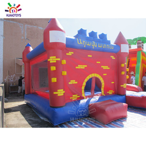 Castillo Inflable Comercial de PVC, Combo de Brincolín, <span class=keywords><strong>Casa</strong></span> de Brinco con Diseño de <span class=keywords><strong>Guerrero</strong></span> de Dibujos Animados - Product Image 4
