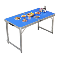 Tables pliantes modernes et compactes pour l'extérieur, le barbecue, les fêtes, le jardin, le pique-nique, la pêche, le camping et la salle à manger