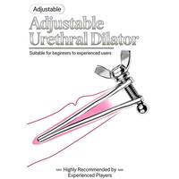 Dilatateur métallique réglable, sonde urétrale, plug stimulant pénien, dispositif de masturbation pour homme adulte, jouet sexuel, 100% étanche
