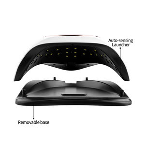 Lampe à ongles UV LED 168W 42 lumières LED Gel de polymérisation Vernis à ongles Séchoir à ongles professionnel pour manucure en gel avec 4 minuteries intégrées - Product Image 4