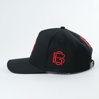 Nieuwe Mode Klassiek Katoen Gestructureerd Geborduurd Gebogen Rand 5 Panel Baseball Cap Dagelijkse Sport Caps Dot Fruit Dobby Made Oxford