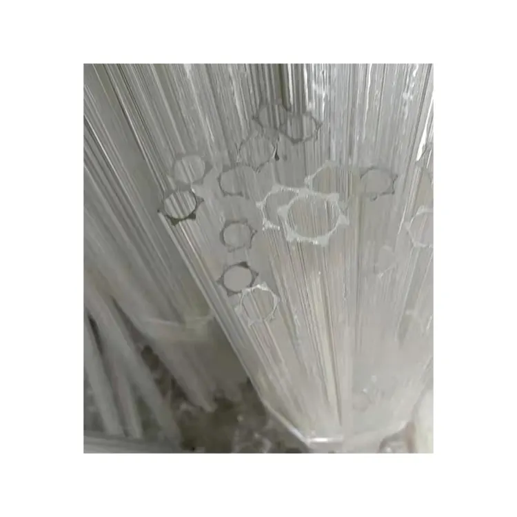 factory promotion price plum profile blossom-shape pyrex glass tube hexagonal shaped glass tube plum glass tube