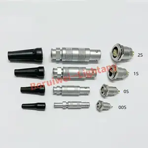 Boruiwei thương hiệu fgg.3b. 310. clad62z 10pin thẳng cắm Push-Pull tự khóa kết nối với vỏ bọc