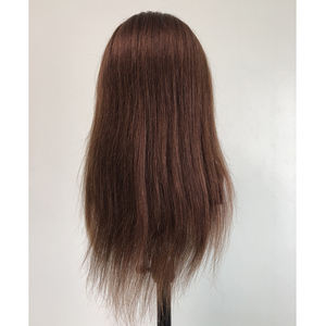 Tête d'entraînement en cheveux humains de 22 pouces, taille épaule, pour un cosplay efficace, le théâtre et la conception de costumes - Product Image 5