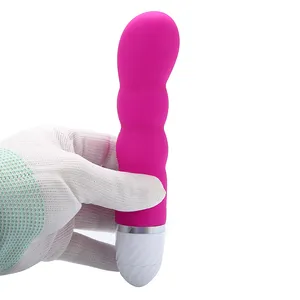 热卖TikTok Juguetes Sexuales女性阴道硅胶g点振动器调节速度振动假阴茎女性成人性玩具