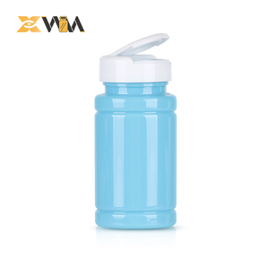 Factory Direct PET Capsule Bottle 100-250ml Blue Glossy Finish for Nutraceutical &amp; Vitamin Storage - Product Image 1