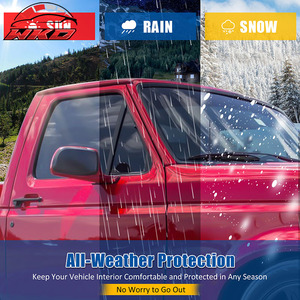 Viseras para Ventanas de Estilo Delgado para Ford F-150 F-250 F-350 Cabina Estándar 80-96, Protección Acrílica para Ventanas Laterales de Puerta de Automóvil - Product Image 6