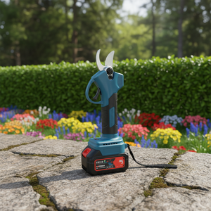 Sécateur électrique sans fil 21V 25mm à moteur sans balais, lame en acier au carbone, pour verger et vignoble, professionnel, certifié CE TUV - Product Image 2