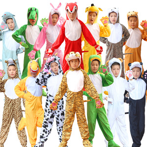 Disfraz de Tigre para Niños, Ropa de una Pieza para el Programa de Danza de Jardín de Infancia, Decoración para Actuaciones - Product Image 1