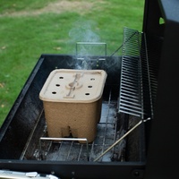 Boîte à barbecue en bambou jetable magique, boîte à charbon de bois portable à combustion totale, à usage unique, pour la famille, le camping en plein air, boîtes à feu, charbon de bois pour barbecue