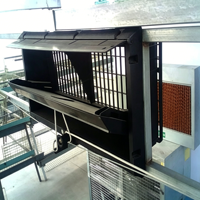 Nueva Ventana de Ventilación de PVC para Gallineros y Granjas de Cría, Resistente a Altas Temperaturas, Ventana Pequeña de Refrigeración