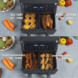 Nouvelle <span class=keywords><strong>Friteuse</strong></span> à Air Intelligente Digitale Moderne en Acier Inoxydable 2025, Sans Huile, avec Panier de 10,1-20L, Four Autonome Tactile pour la Maison - Product Image 3