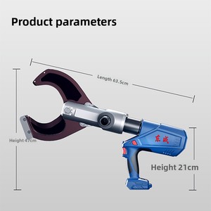 Tagliacavi Idraulico Professionale Senza Fili DongCheng, Utensile Industriale <span class=keywords><strong>a</strong></span> <span class=keywords><strong>Batteria</strong></span> Ricaricabile <span class=keywords><strong>per</strong></span> Taglio Fili in Lega - Product Image 2