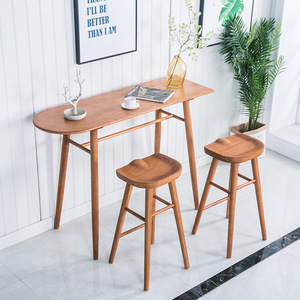 Bán Buôn Bắc Âu Ăn Sáng Nook Nhà Gỗ Đồ Nội Thất Góc Tường Thanh Truy Cập Bảng Và Phân Thiết Lập - Product Image 4