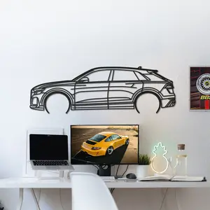 Modern Car-Inspirado Wall Art para entusiastas-Ideal para casa e garagem Decoração, presentes exclusivos automotivos
