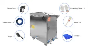 Düşük güç tasarrufu enerji araba/halı yıkama 6kw 220v/380v NOBETH buhar çamaşır makinesi ve temizlik veya araba dükkanı için temizleme makinesi