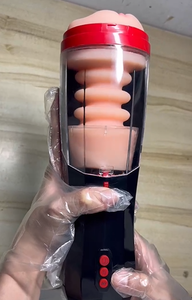 Copa Masturbadora Masculina con Sensación Realista, Recargable por USB, Telescópica y Vibrante, Dispositivo de Placer Sexual para Hombres - Product Image 6