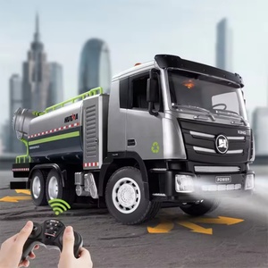 SJY-1316 Coche RC de Aleación a Escala 1:18 con Control Remoto de 9 Canales, Pistola de Pulverización para Supresión de Polvo, Vehículo de Juguete con Aspersor de Limpieza para Niños - Product Image 3