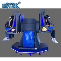 Máquina de Juegos de Realidad Virtual 9D con Simulador de Realidad Virtual, Montaña Rusa Interactiva con Rotación de 360 Grados y Dos Asientos, en Venta