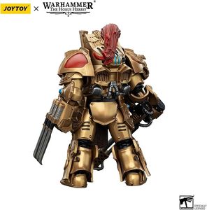 Figura de Acción JOY <span class=keywords><strong>Toy</strong></span> Warhammer Aquilon Terminator <span class=keywords><strong>Squad</strong></span>, Aquilon con Infernus Firepike, Escala 1/18, 5.4 Pulgadas, Modelo Coleccionable Mecha - Product Image 2