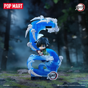 POPMART Pop Mart Série Demon Slayer Kimetsu No Yaiba Figurine de construction Boîte mystère Jouet Cadeau - Product Image 3