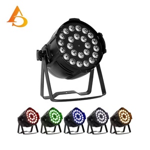 Luz Par LED AICPOSE de Aluminio DMX512 para Interiores, para Bodas y Fiestas, 24x15w 5en1 RGBWA - Product Image 1