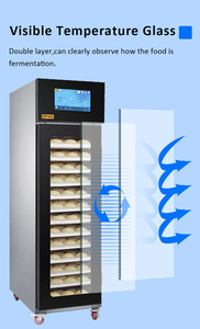 Cella di Fermentazione Elettrica Commerciale per Panini al Vapore, Forno per la Fermentazione del Pane, Macchina per la Fermentazione dell'Impasto - Product Image 3