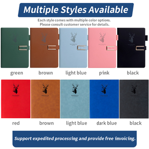 Quaderno <span class=keywords><strong>A4</strong></span> con Copertina Rigida in Pelle PU di Alta Qualità, 100 Fogli, Rilegatura Cucita, Servizio OEM Personalizzato, Vendita Diretta dalla Fabbrica - Product Image 4