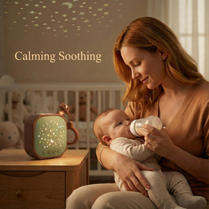 Máquina de Ruido Blanco Portátil para Bebés con Proyector de Estrellas, Recargable, Ideal para Viajes, Ayuda para Dormir, Ecológica - Product Image 4