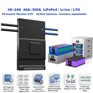 JK-B2A24S15P 1A 2A BMS Inteligente con Balance Activo 24V 48V 60V 72V BMS 8S/24S 150A para Baterías de Iones de Litio LiFePO4 - Product Image 2
