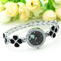 Montre de luxe pour femmes d'affaires, cadran blanc, boîtier en alliage, verre, résistance à l'eau 3BAR, mouvement à quartz, boîte
