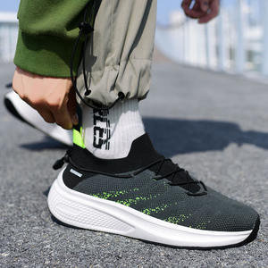 أحذية رياضية خفيفة الوزن عالية الجودة للركض في الهواء الطلق لعام 2026، أحذية رياضية مريحة بنعل ناعم للرجال، تصنيع أحذية رجالية بشعار مخصص - Product Image 3