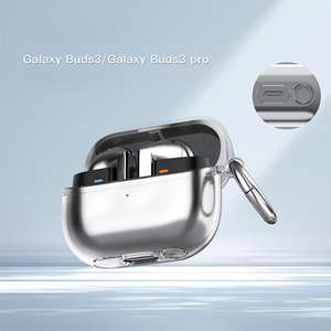 Suitable for Samsung Galaxy Buds3 Pro Earphones Protective <b>Case</b>, Transparent Full-Cover Shockproof Earbud <b>Case</b> - Product Image 3