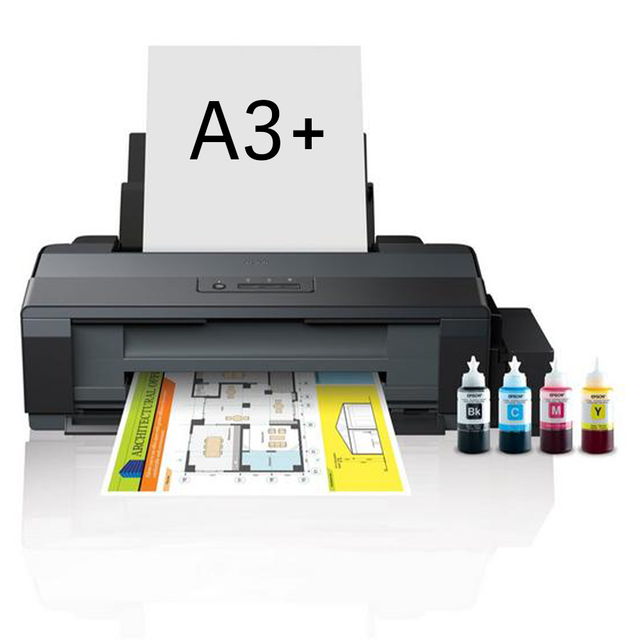 Original New L1300 Inkjet Printer A3+ Size 4 Colors Automatic ultra Low Cost Printing for Sublimation
